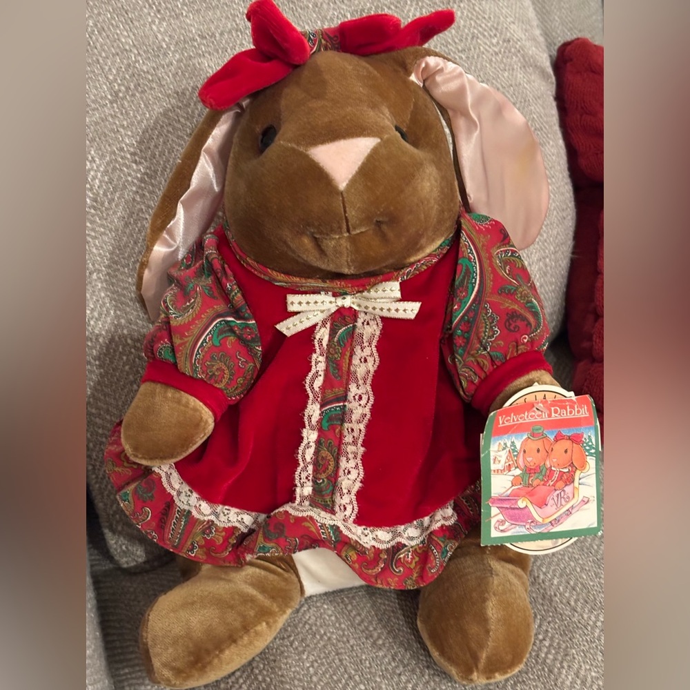 Vintage 1985 Rabbit Ears "The Velveteen Rabbit" Plush – Toys "R" Us Y2K
